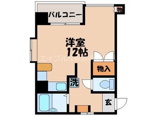 赤迫駅 徒歩4分 3階の物件間取画像